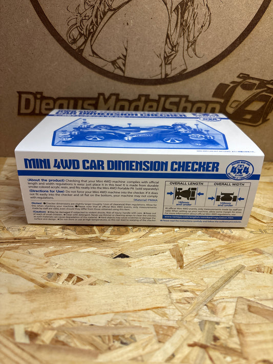 Tamiya Mini 4WD Car Dimension Checker – Cod. 95280