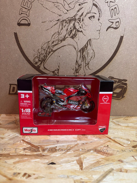 Ducati Desmosedici GP 2023 Maisto 1:18 Modellino Moto MA34391