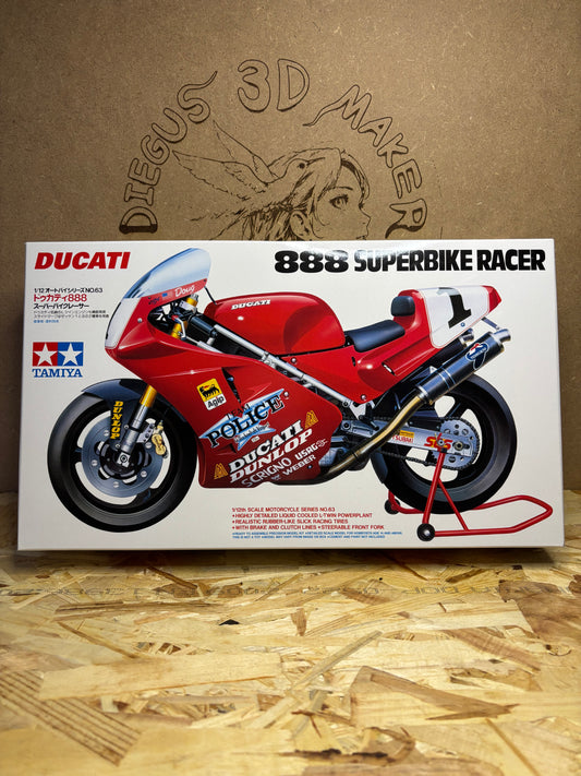 Tamiya Ducati 888 Superbike Racer – Kit Modellismo Moto TA 14063