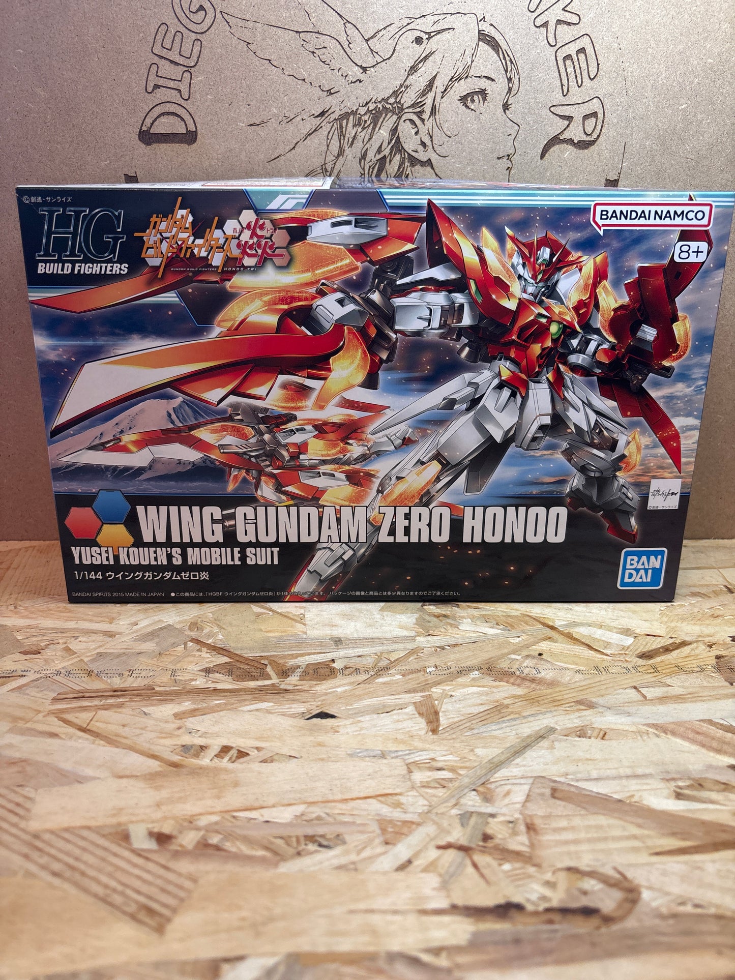 Wing Gundam Zero Honoo HG Build Fighters 33718