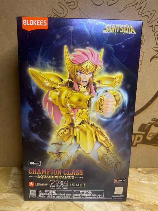 Blokees Saint Seiya Aquarius Camus Champion Class cod. 75009 - immagine prodotto
