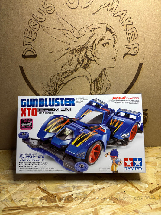 Tamiya Gun Bluster XTO Premium FM-A – Mini 4WD – Nuovo TA19451