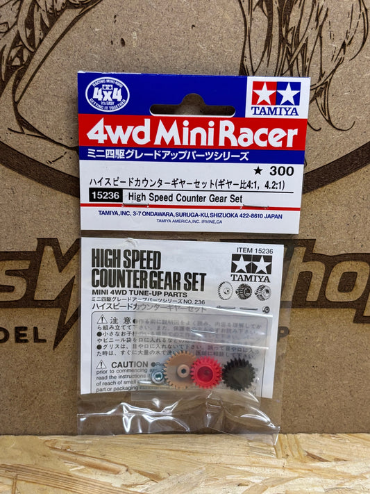 Tamiya 15236 High Speed Counter Gear Set 4.2:1 – Mini 4WD