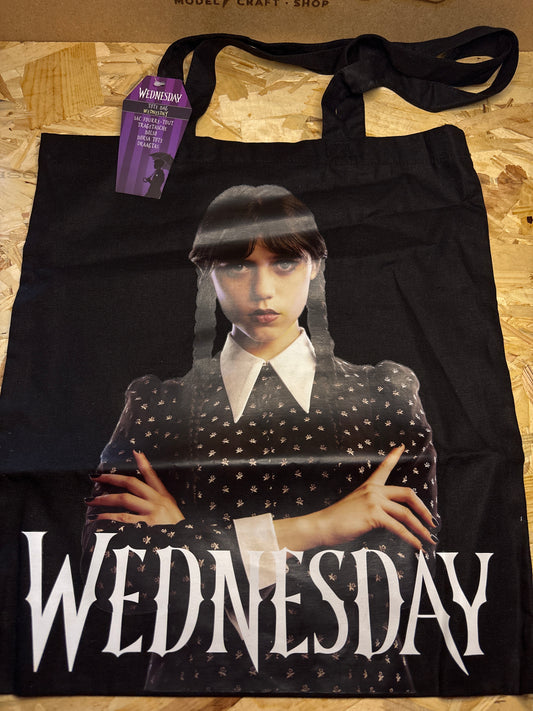 Borsa Tote Bag Wednesday Addams – Shopper Ufficiale Nera