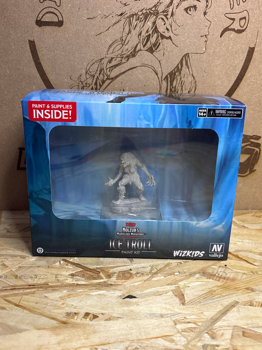 WizKids D&D Nolzur's Marvelous Miniatures Ice Troll Paint Kit – Cod. 4664
