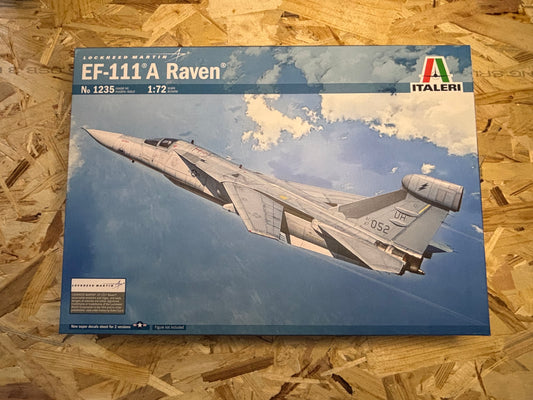 Italeri EF-111A Raven – Kit Modellismo Aereo 1:72 – Nuovo 1235