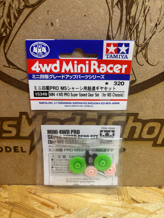 Tamiya 15349 MS Super Speed Gear Set Mini 4WD PRO