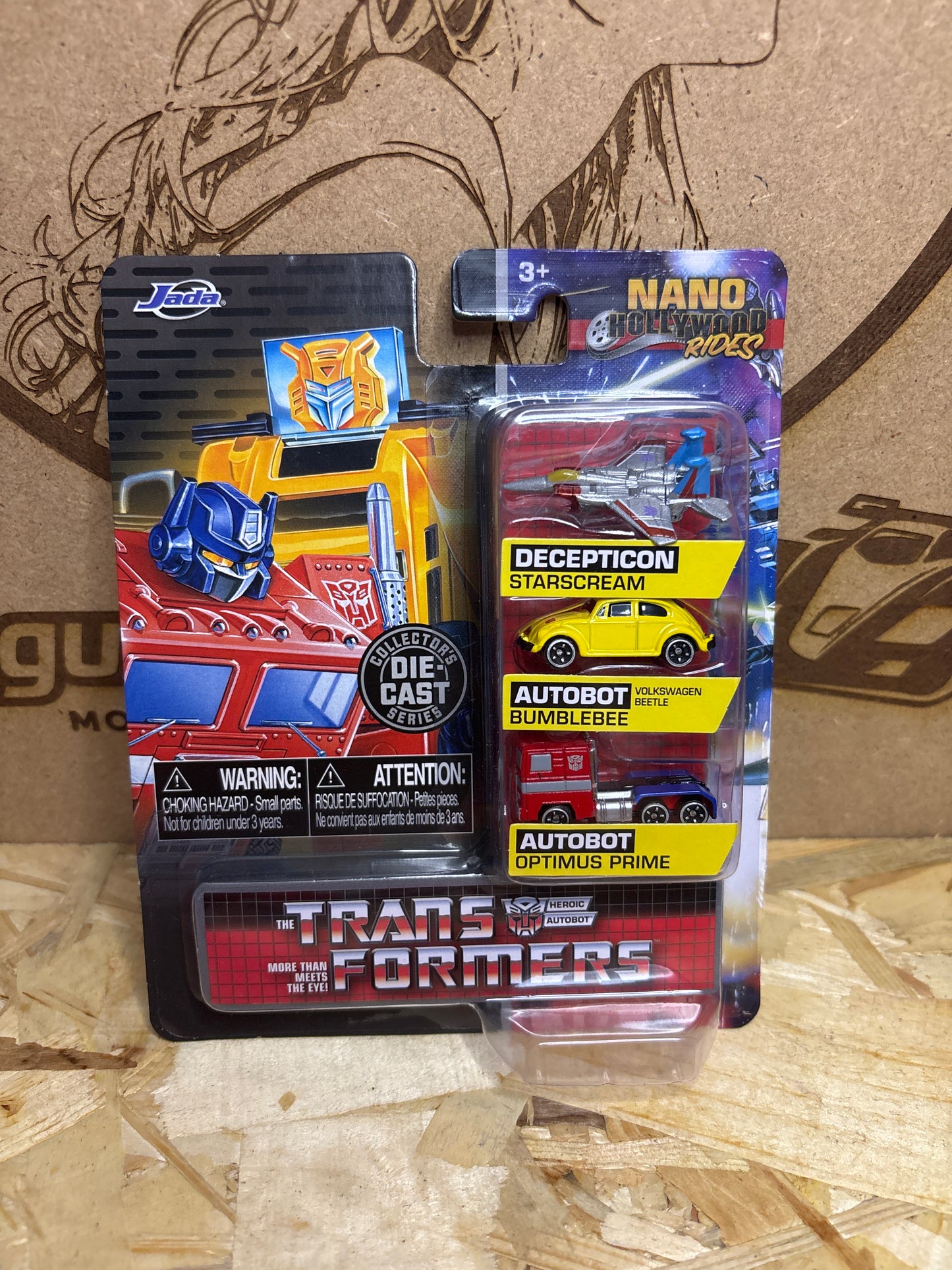 Jada Nano Hollywood Rides Transformers Die-Cast Set – Cod. 1003