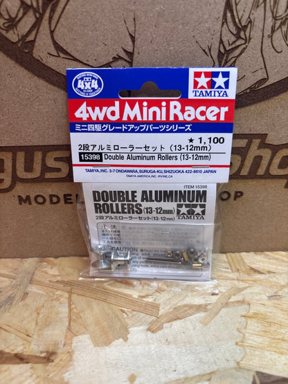 Double Aluminum Rollers 13-12mm 15398