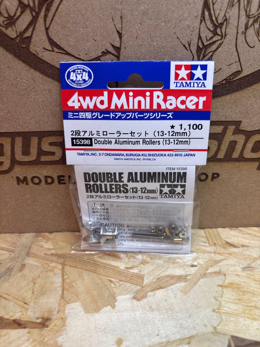 Double Aluminum Rollers 13-12mm 15398