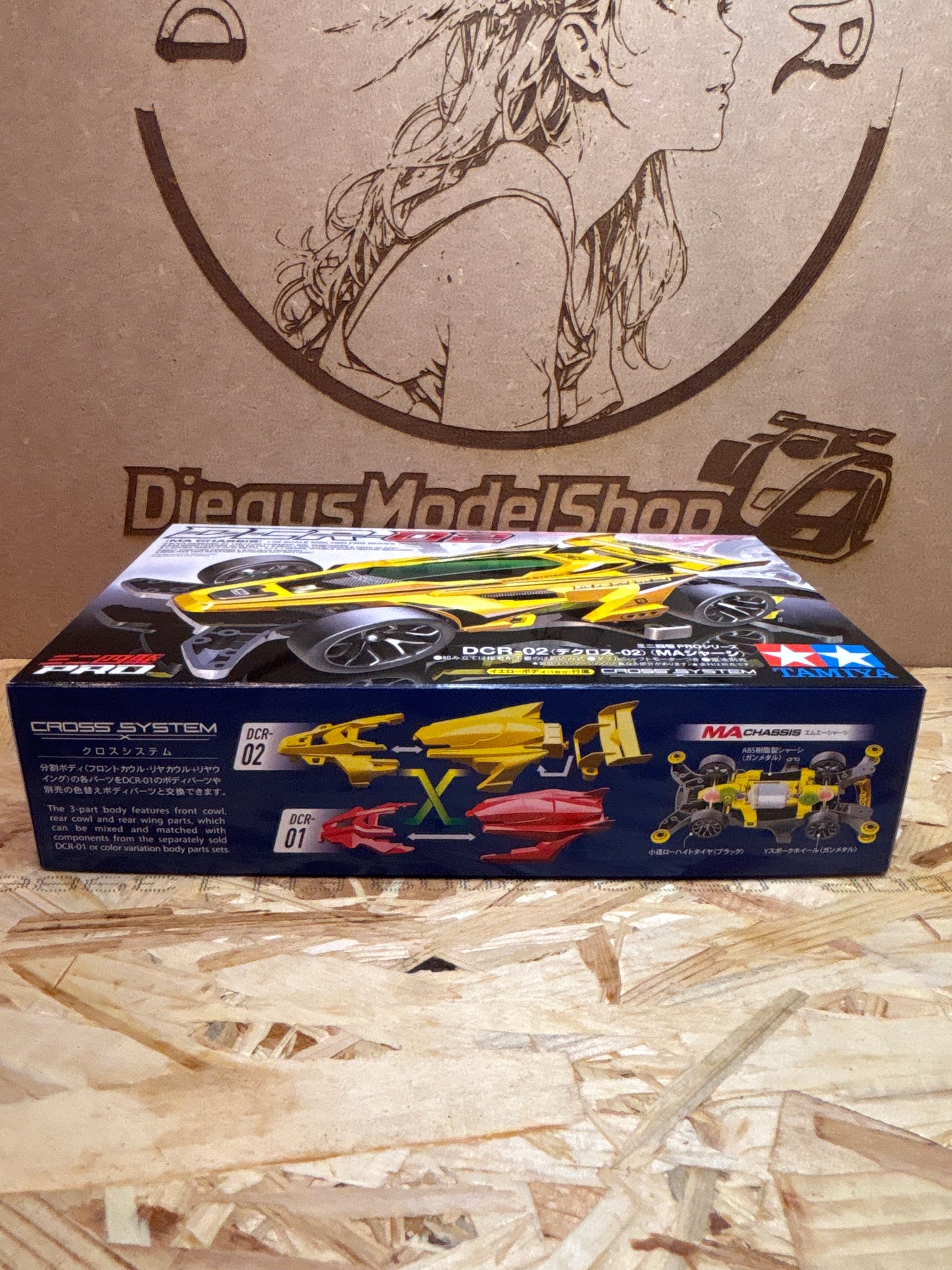 Tamiya DCR-02 MA Chassis Mini 4WD PRO  18650