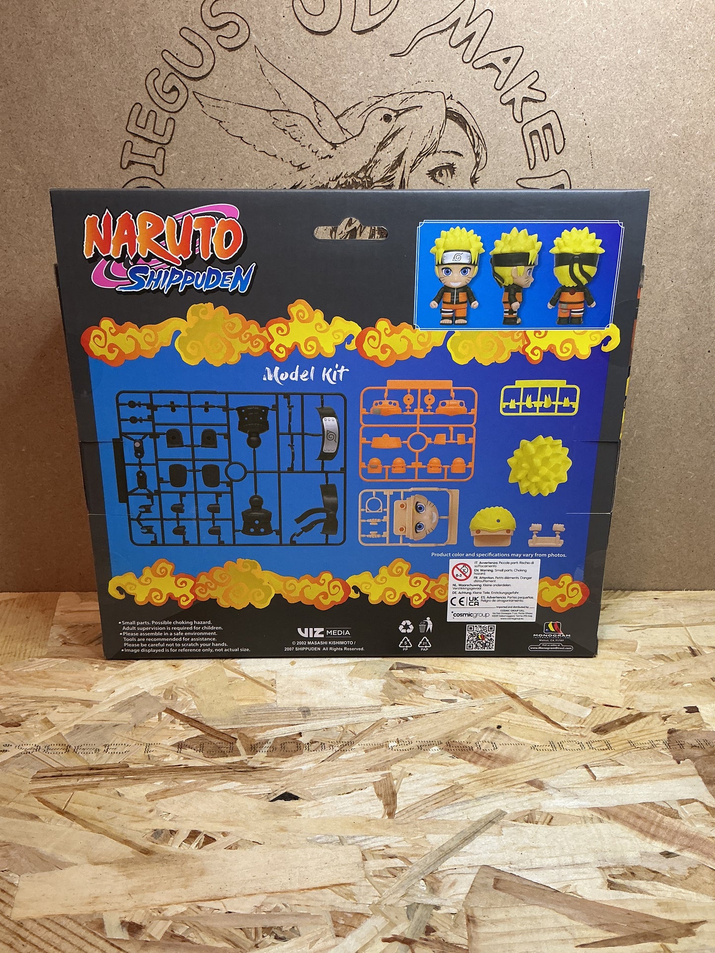 Naruto Uzumaki Model Kit – Naruto Shippuden Action Figure Chibi