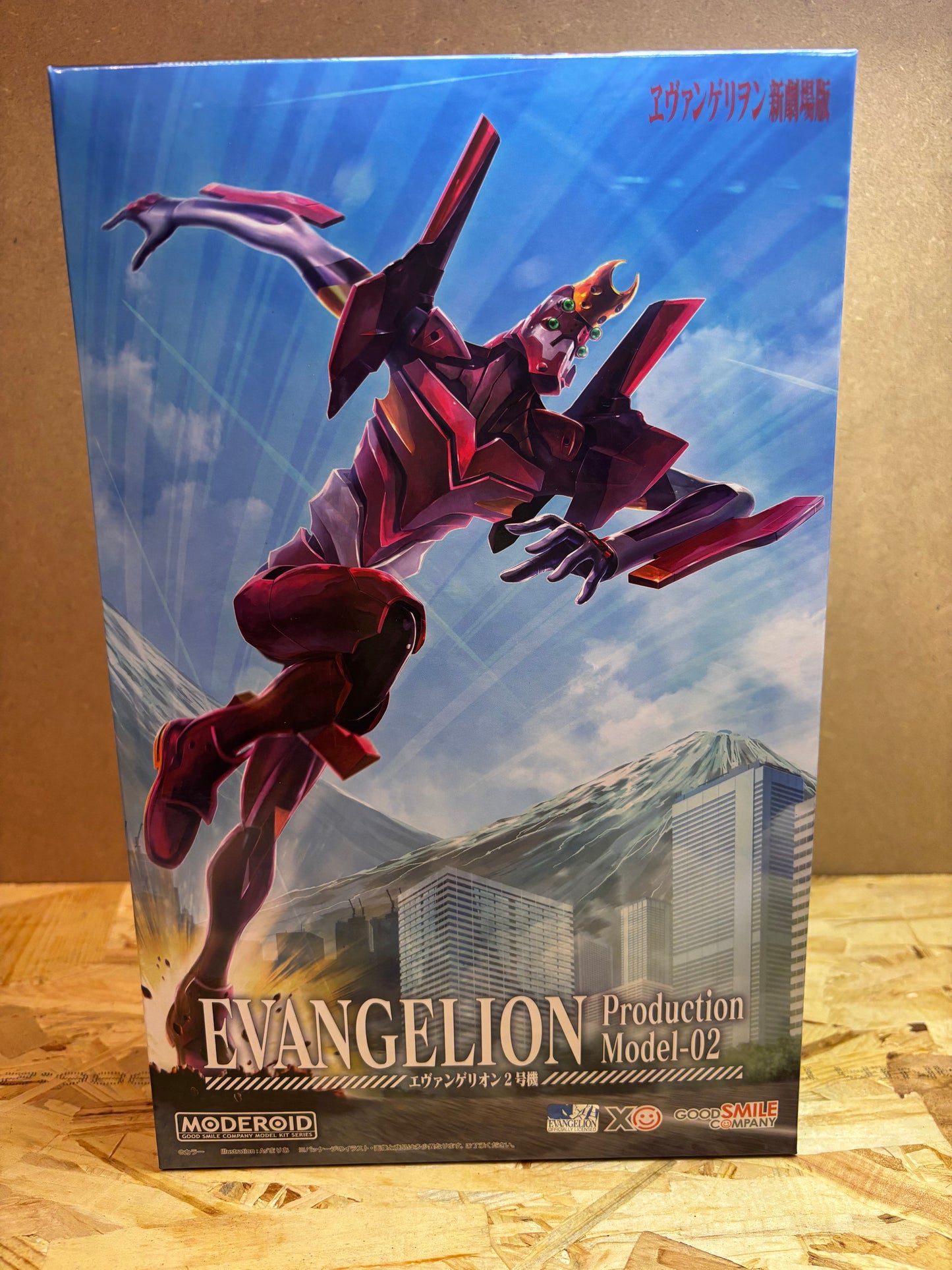 Evangelion Production Model-02 MODEROID – Model Kit da Assemblare 7165
