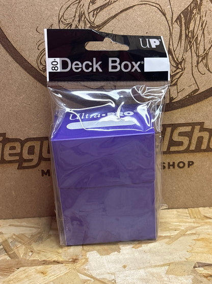Ultra Pro Deck Box 80+ Purple – Cod. 4822