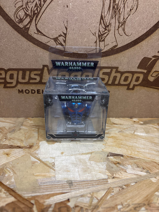 Warhammer 40,000 Portachiavi Elmo Blu Space Marine – Cod. K001
