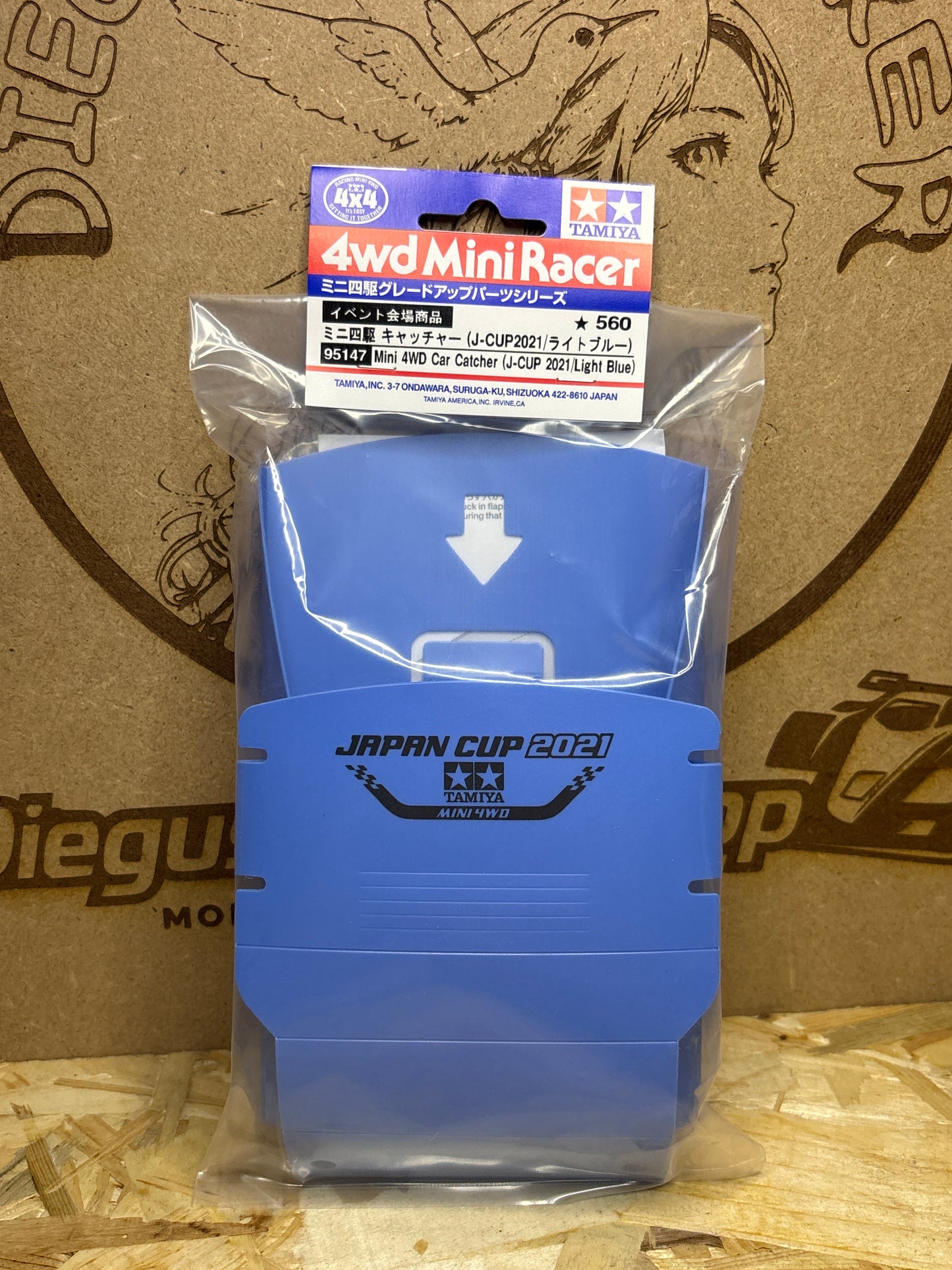 Tamiya Mini 4WD Car Catcher Japan Cup 2021 Light Blue – Cod. 95147