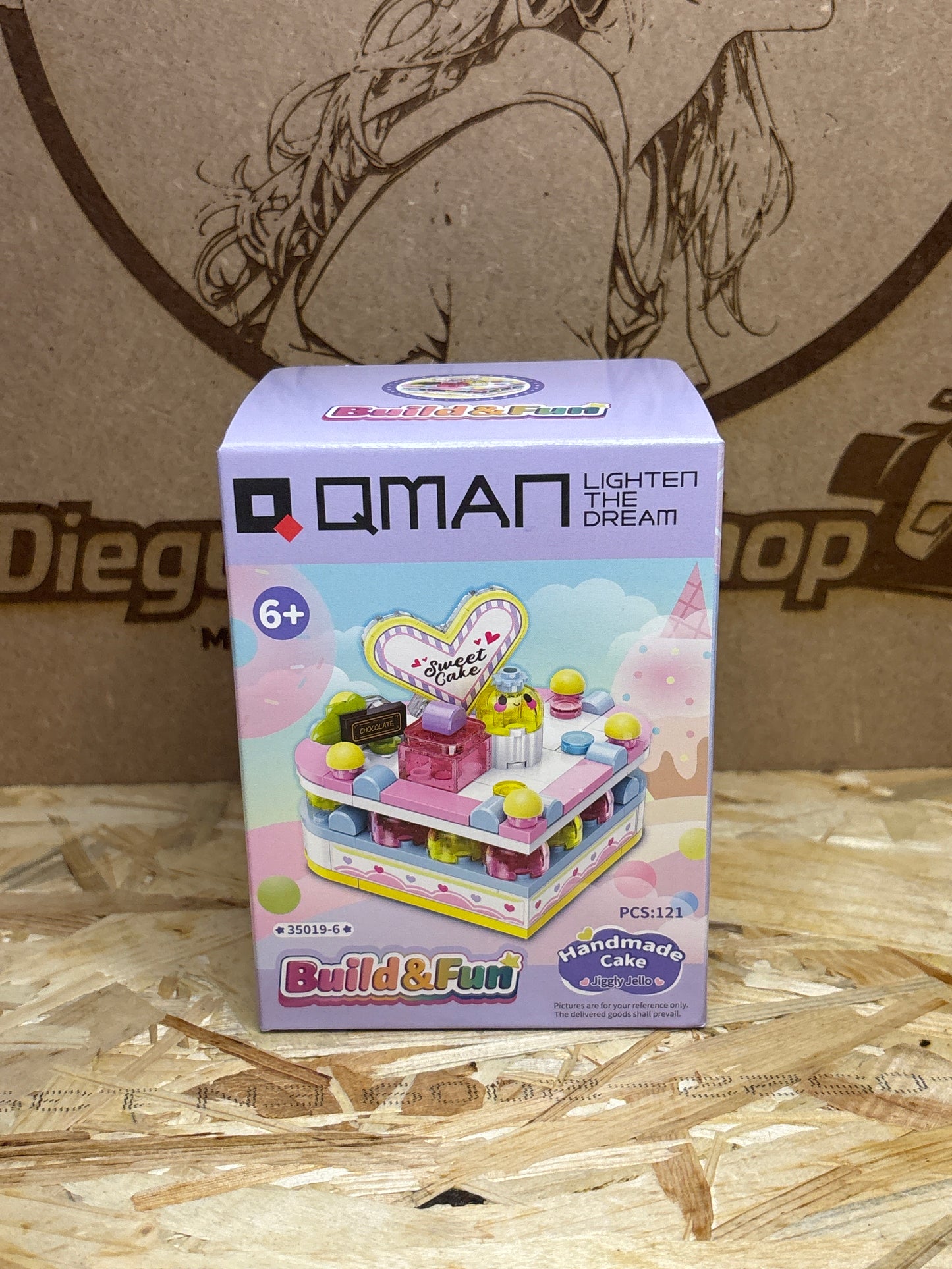 Qman Build & Fun Handmade Cake – Cod. 35019-6