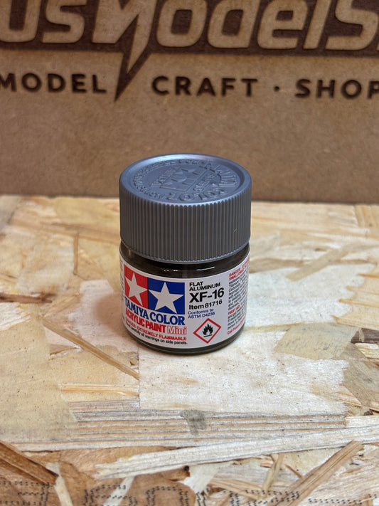 Tamiya Color XF-16 Flat Aluminum