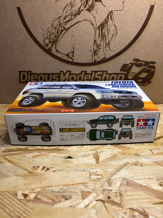 Tamiya Toyota Land Cruiser 100 Wagon – Kit Modellismo Auto 4x4 TA19021
