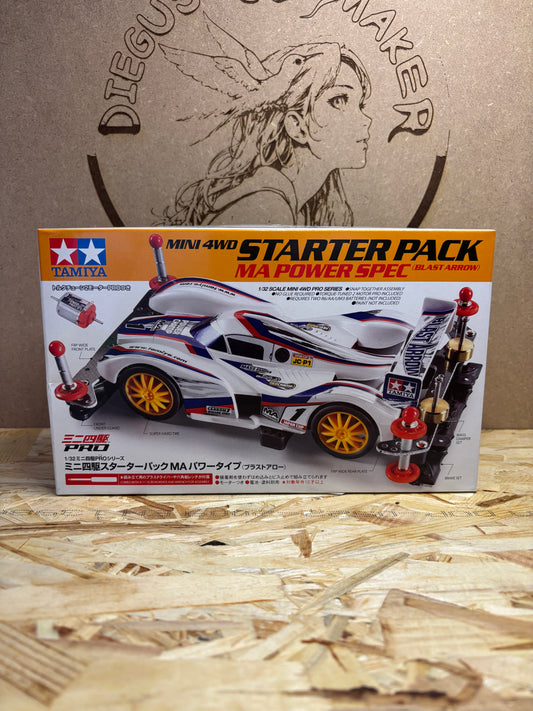 Tamiya Mini 4WD Starter Pack MA Power Spec – Blast Arrow – MA Chassis 18647