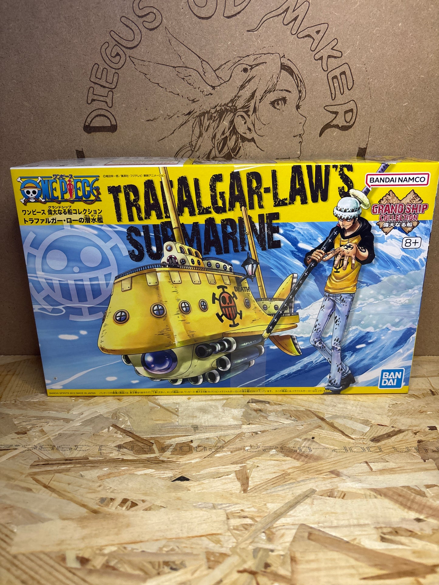 Bandai One Piece Grand Ship Collection Trafalgar Law's Submarine – Cod. 5057422
