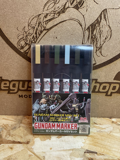 Gundam Marker Set – Pennarelli Modellismo Gunpla Colorazione Dettagli
