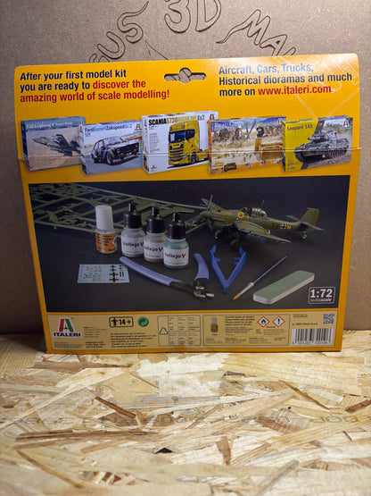 Italeri Complete Set for Modeling – Ju 87 B Stuka – Scala 1:72 72010