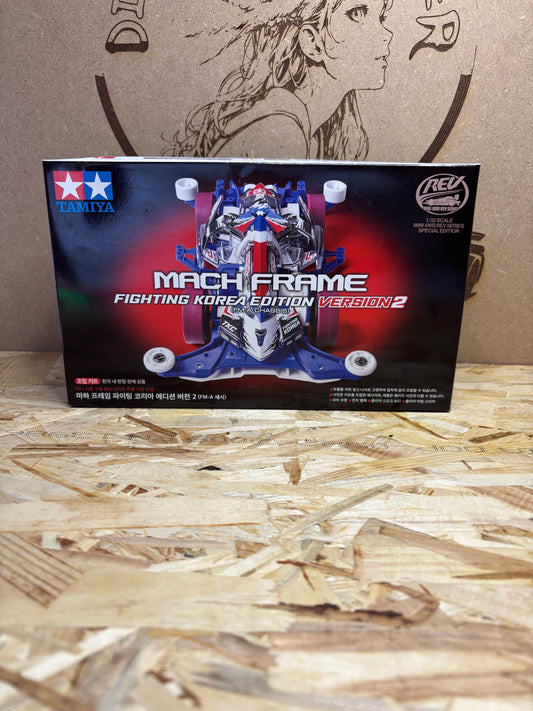 Tamiya Mach Frame – Fighting Korea Edition Version 2 – Mini 4WD PRO – MA Chassis 92451