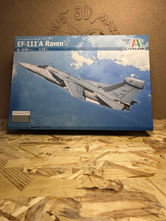 Italeri EF-111A Raven – Kit Modellismo Aereo 1:72 – Nuovo 1235