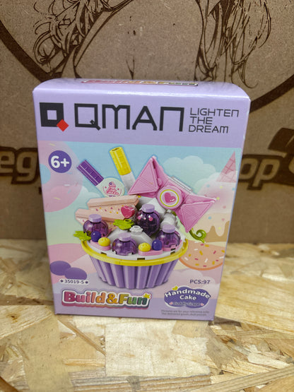 Qman Build & Fun Handmade Cake Cuddly Grape – Cod. 35019-5
