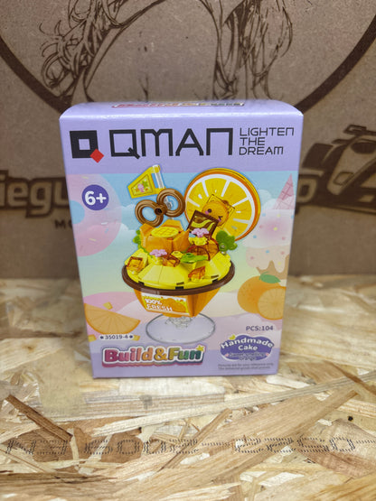 Qman Build & Fun Handmade Cake Sweet-Smelling Orange – Cod. 35019-4