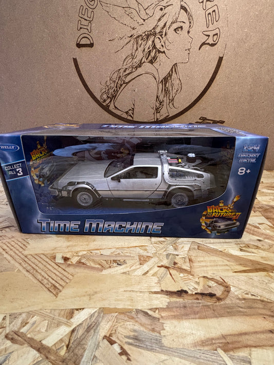 DeLorean Time Machine – Back to the Future – Die-cast 1:24 W22441