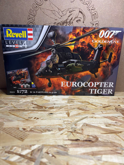 Eurocopter Tiger “007 GoldenEye” – Kit Modellismo Elicottero 1:72 – Revell 05654