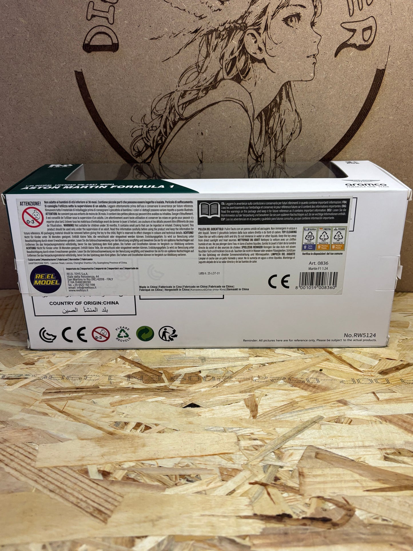 Aston Martin Formula 1 – Aramco F1 Team – Die-cast – Scala 1:24 0836
