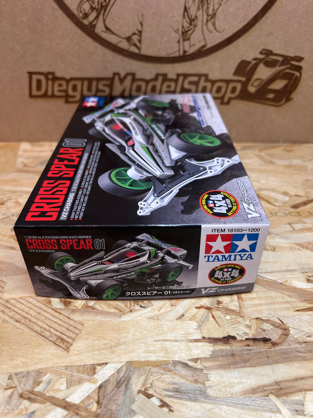 Tamiya 18103 – Cross Spear 01 (VZ) – Mini 4WD