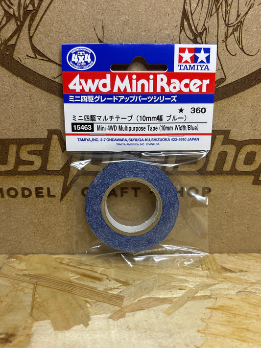 Tamiya Mini 4WD Multipurpose Tape 10mm Blu – Cod. 15463 - immagine prodotto
