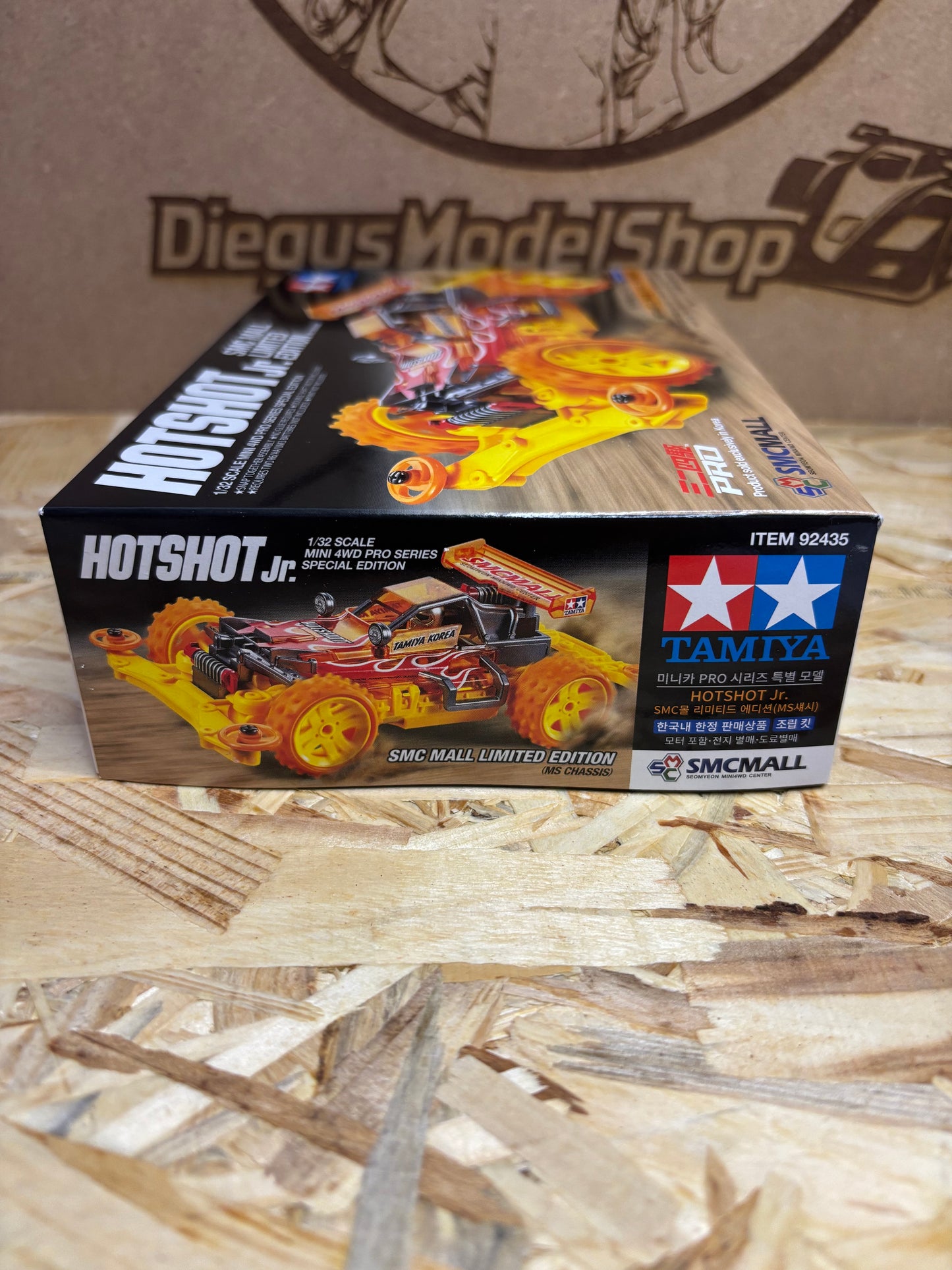 Tamiya Hotshot Jr. Clear Orange Special Super-II Chassis Mini 4WD 92435