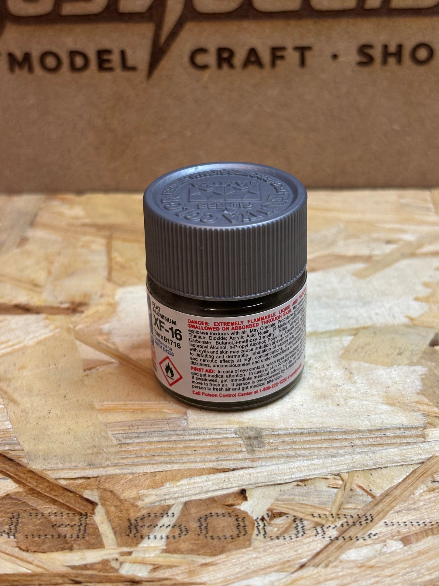 Tamiya Color XF-16 Flat Aluminum