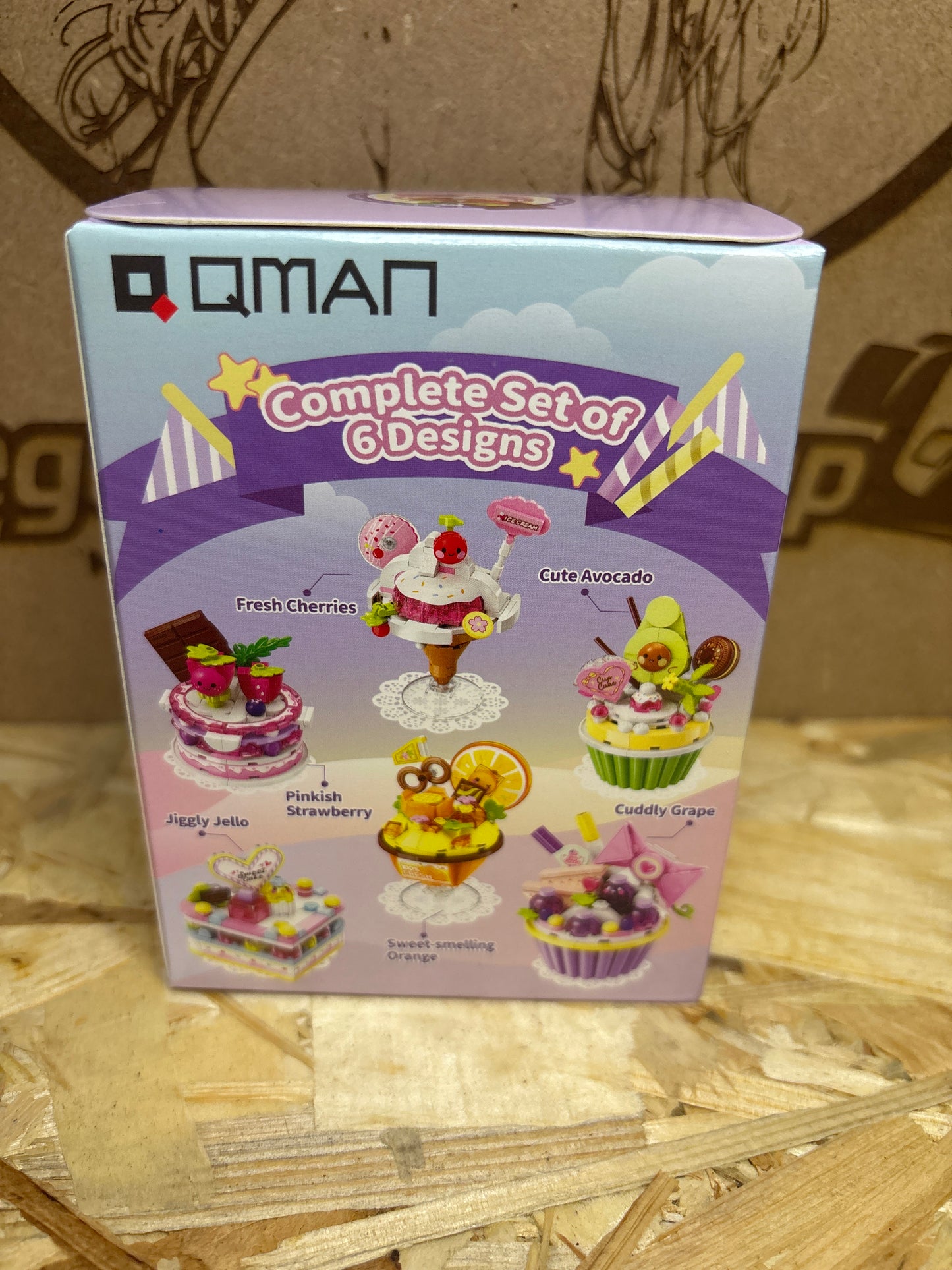 Qman Build & Fun Handmade Cake Pinkish Strawberry – Cod. 35019-2