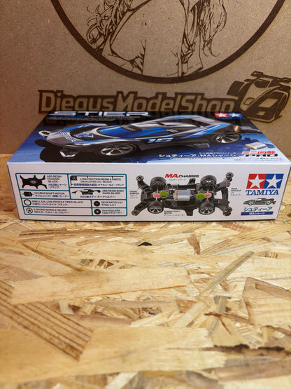 Slyther Mini 4WD PRO MA Chassis TA18660 più motore japancup2025