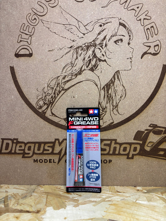 Tamiya TA15383 – Mini 4WD F Grease (Fluoropolymer Compound) – Grasso per Trasmissione