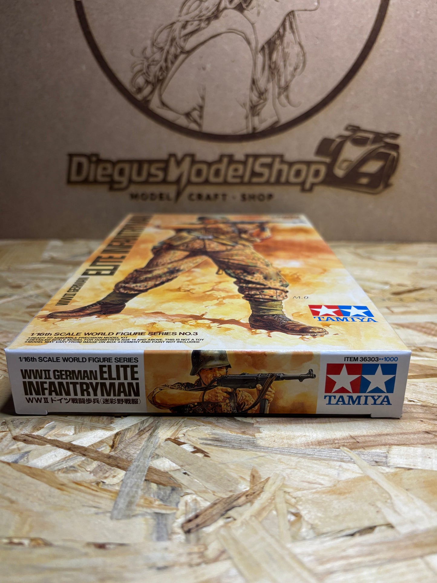 Tamiya TA36303 – WWII German Elite Infantryman – Figurino 1/16