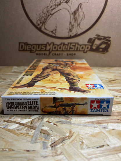 Tamiya TA36303 – WWII German Elite Infantryman – Figurino 1/16