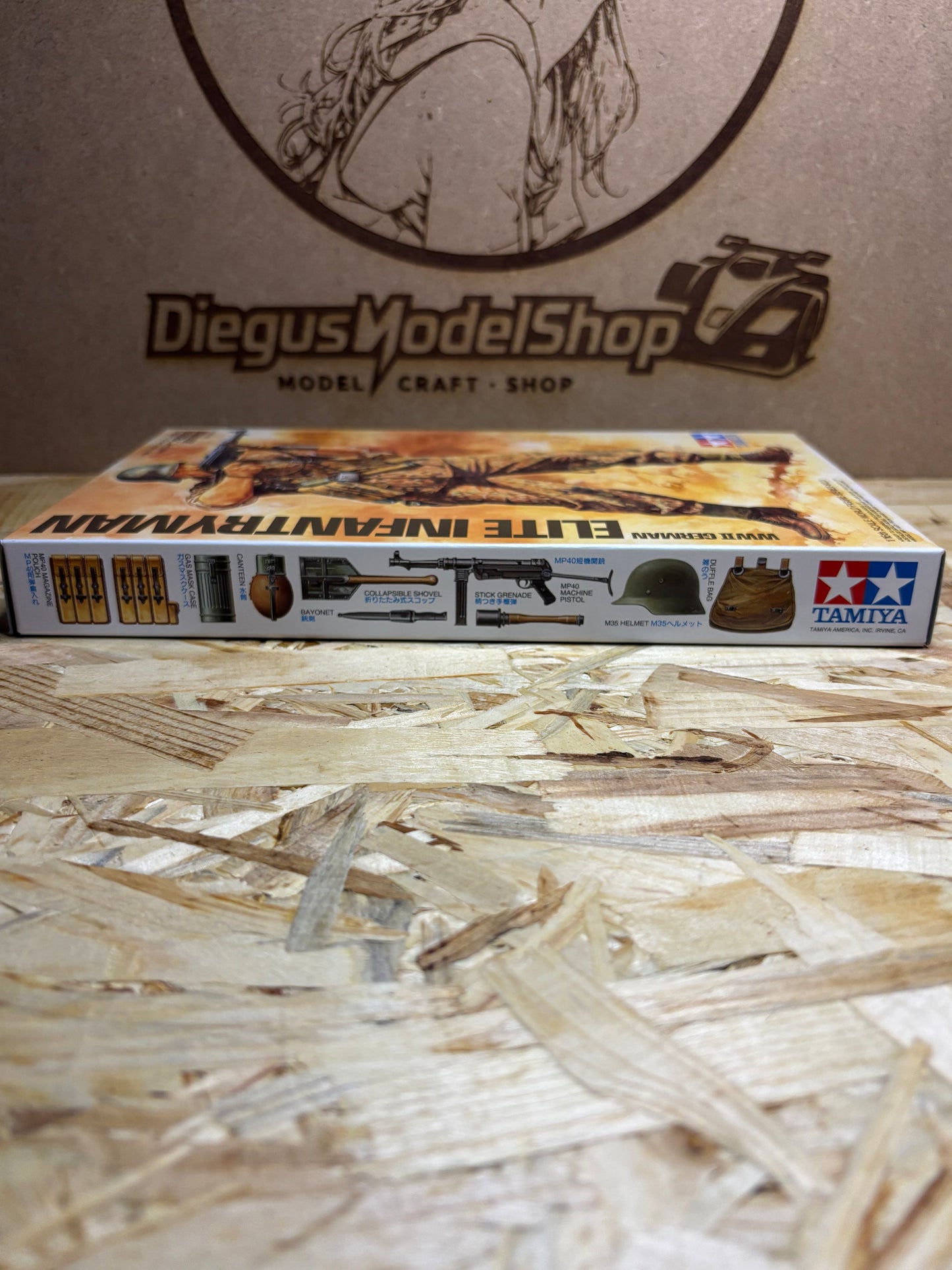 Tamiya TA36303 – WWII German Elite Infantryman – Figurino 1/16