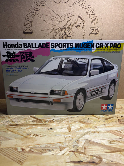 Tamiya TA24045 – Honda Ballade Sports Mugen CR-X PRO – Kit Auto 1/24
