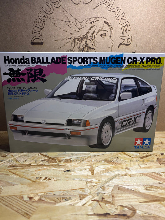 Tamiya TA24045 – Honda Ballade Sports Mugen CR-X PRO – Kit Auto 1/24