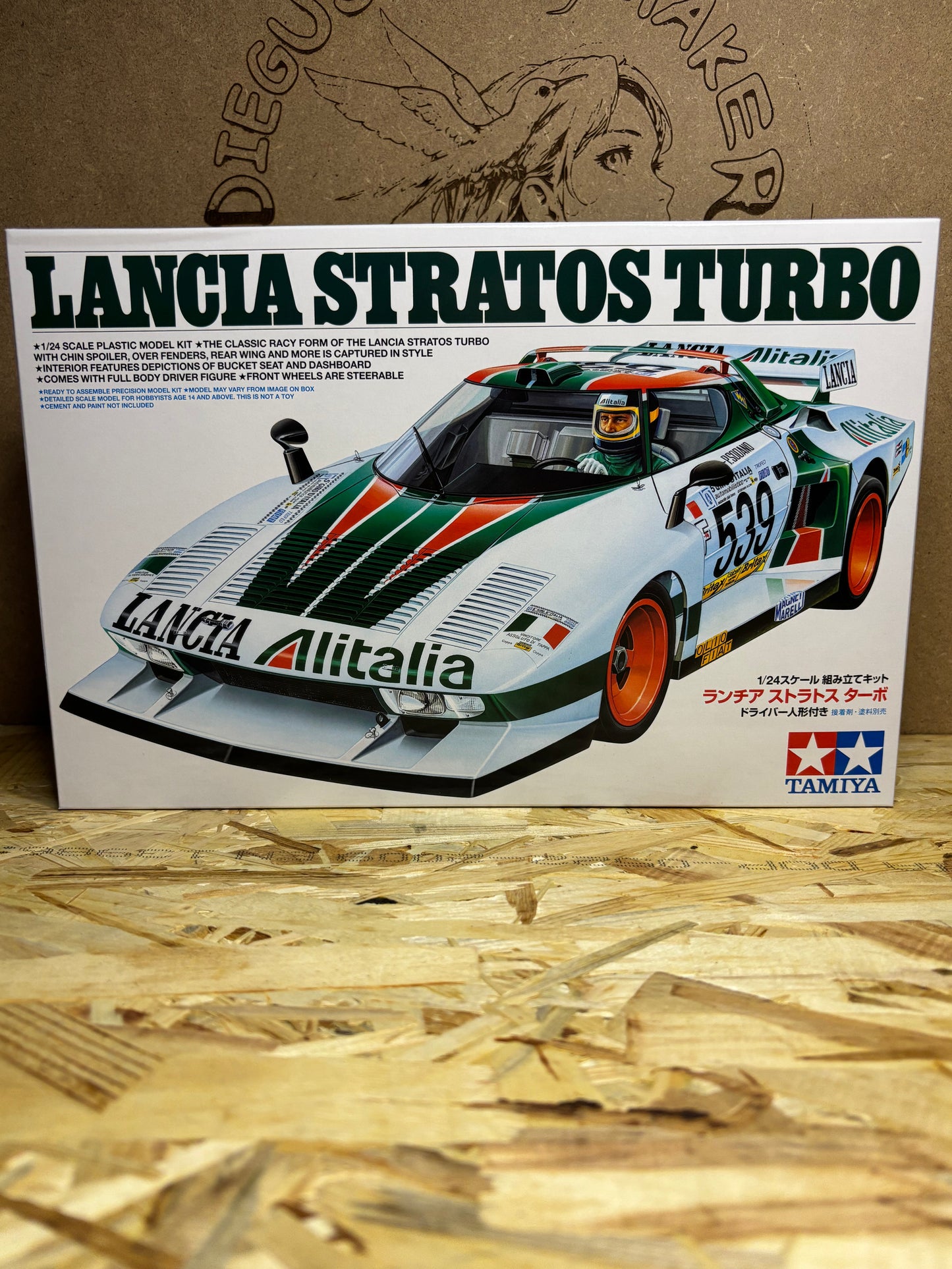 Tamiya TA25210 – Lancia Stratos HF – Kit Auto Rally 1/24