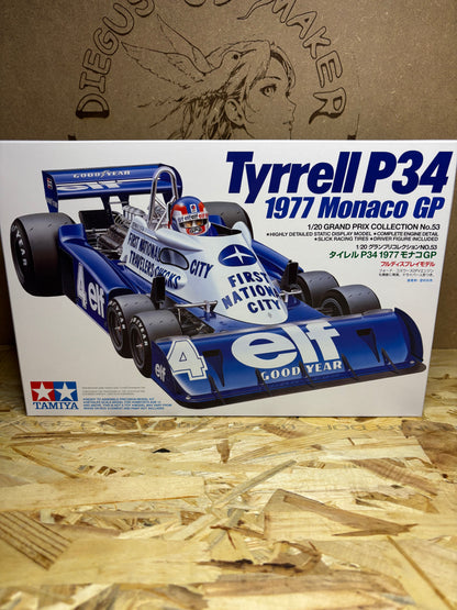 Tamiya 20053 – Tyrrell P34 1977 Monaco GP – Kit Formula 1 1/20
