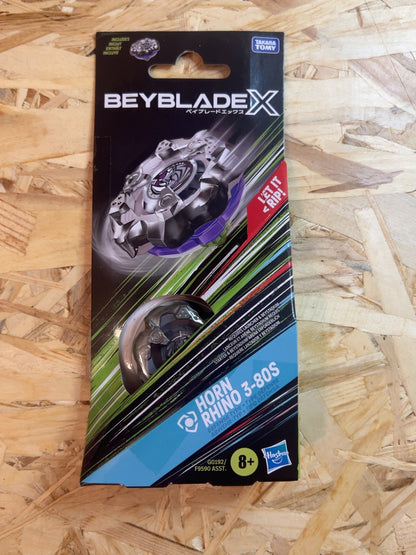 Beyblade X Horn Rhino 3-80S confezione fronte