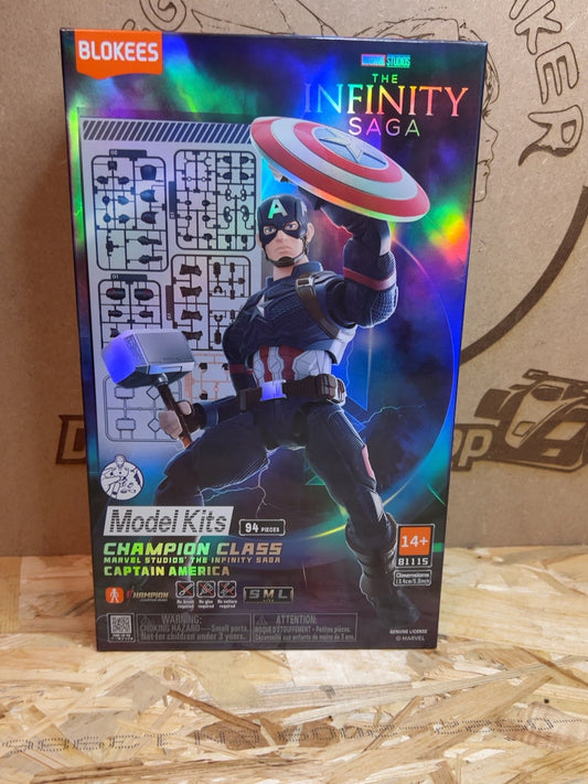 Blokees Captain America Champion Class 81115 - confezione frontale